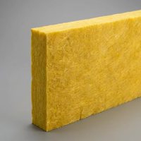 Panneau de laine de verre haute densité, emballage personnalisable OEM pour isolation murs et fours