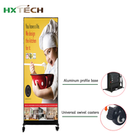 WLAN-gesteuerte LED-Poster-Anzeige Wandhalterung P1.86 P2.0 P2.5mm Led-Werbeposter-Bildschirm Digitalbeschilderung und Anzeige