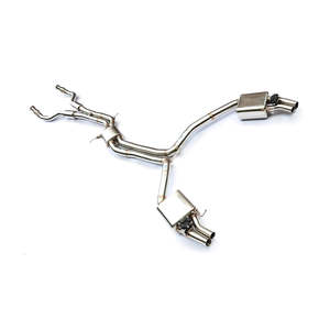 Sistema de Escape Valvetronic con Válvula para <span class=keywords><strong>Porsche</strong></span> <span class=keywords><strong>Macan</strong></span> 95B <span class=keywords><strong>2.0</strong></span>/3.0T 2014-2025, Catback de Acero Inoxidable 304 con Downpipe - Product Image 1