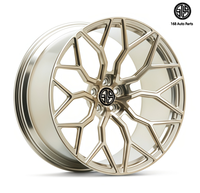 168 jantes personnalisées de 17 pouces, 5 trous, 5x130, chromées, forgées, 5x112, 5x120 pour jantes forgées BMW X5 M4, 5x114.3, jantes de 22 pouces Toyota