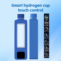 Botol Generator Air Kaya Hidrogen Alkali Elektrolitik SPE/PEM Berbahan Kaca dengan Pengisian Daya Tipe C Portabel dan Dapat Disesuaikan YenvQee untuk Mobil