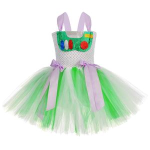 Vestido de Halloween de alta calidad con dibujos animados de vaquero para niñas, conjunto de actuaciones, disfraz de Toy Story, Buzz Lightyear, falda de Cosplay de <span class=keywords><strong>Woody</strong></span> - Product Image 3