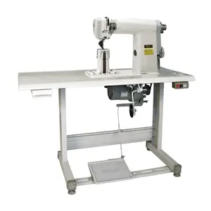 Automatic Guangdong Single Needle Lockstitch Post Bed Sewing Machine For Shoe
