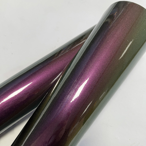 ESIGN -- Caméléon Vert Bleu Or à Violet Enveloppe de Voiture Rouleau de Film de Remplacement de Peinture de Haute Qualité Film Auto-Adhésif pour Voiture - Product Image 1