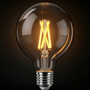 Lampe <span class=keywords><strong>LED</strong></span> Dimmable en Verre et Mini Globe avec Télécommande, Blanc Chaud (2200-2700K), Culot E27, Modèle 929003013182 - Product Image 3