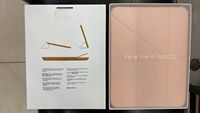 Nouvelle coque de tablette en cuir PU à trois volets, design simple, avec support rigide, pour iPad 10/10.9 2022, 10,9 pouces, modèle exclusif