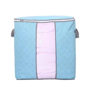 Bolsa de almacenamiento de edredones de carbón de bambú colorida para el hogar, bolsa grande de tela no tejida para ropa y edredones, organizador de ropa, bolsa de viaje para niños y madres - Product Image 5