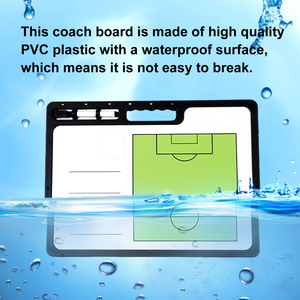 Presse-papiers <span class=keywords><strong>de</strong></span> football effaçable à sec magnétique <span class=keywords><strong>pour</strong></span> les cadeaux d'entraîneur - Product Image 2