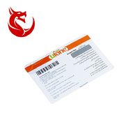 Tarjeta de Visita Personalizada con Superficie Brillante Impresa en Serigrafía, Impresión a Todo Color, Papel Recubierto con Laminación de Película