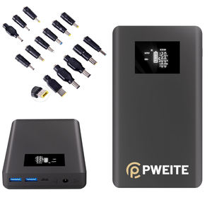 PWEITE Portable Power Station 120W Li-<b>Polymer</b> Battery USB DC Output With LED Display Quick Charge Support - Product Image 4