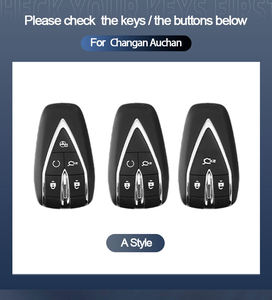 Étui de protection pour clé de voiture de luxe avec dégradé ombré pour Changan <span class=keywords><strong>Auchan</strong></span> Z6, X5 PLUS, X7 PLUS, Z6 IDD - Coque de protection complète de qualité supérieure - Product Image 6