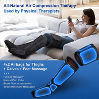 Bottes de récupération par compression d'air avec massage des jambes et chaleur, dispositif de thérapie par compression OEM/ODM pour athlètes