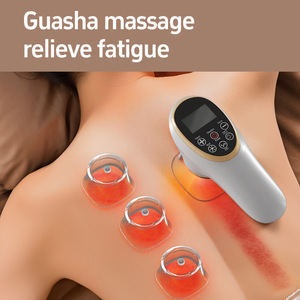 Electric Cupping Gua Sha Massager Microcurrent Heated Meridian <b>Brush</b> Fat Blasting Beauty Instrument for Daily Body Care - Product Image 6