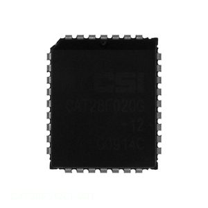 ชิ้นส่วนวงจรอิเล็กทรอนิกส์หน่วยความจำ CAT28F512GI-90T 32 LCC (J Lead) ที่ได้รับอนุญาตตัวแทนจำหน่าย - Product Image 1