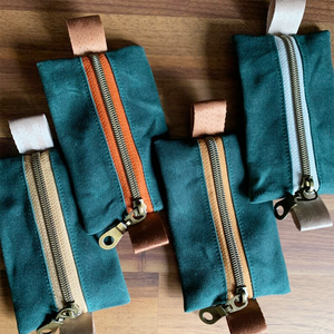 Borsa resistente in tela cerata impermeabile per lo stile di moda con cerniera e etichetta abbinate alla borsa <span class=keywords><strong>o</strong></span> al portafoglio - Product Image 2