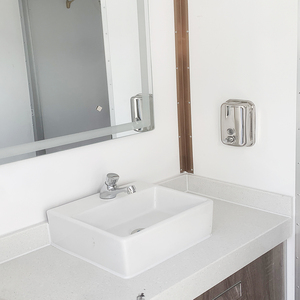 Remolque de inodoro móvil personalizado respetuoso con el medio ambiente de lujo, remolque de baño portátil para orinal - Product Image 3