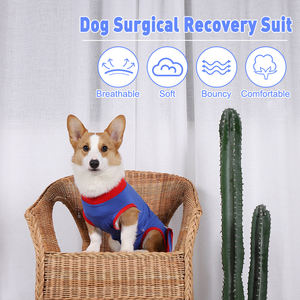Famicheer Dog Post Medical Castration Recovery Suit Dog Body para cirugía Moda Mujer Ropa Abrigos y chaquetas estampadas CN;ZHE - Product Image 3