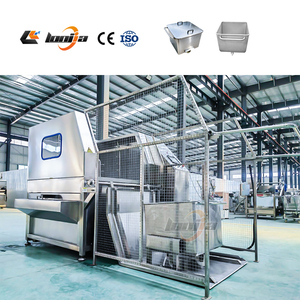 Máquina de limpieza de contenedores de basura, limpiador de recipientes de plástico para manzanas, lavadora de cestas y cajas de volteo, máquina de lavado de estanterías para autoclave - Product Image 5