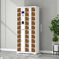 Kiosco de Carga Seguro e Inteligente para Teléfonos Celulares con Ventanas Transparentes para un Seguimiento Eficiente de los Teléfonos