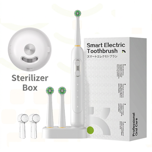 Nuevo Cepillo de Dientes Eléctrico Ultrasónico, Cepillo de Dientes para Adultos con Cerdas Suaves, Recargable, Impermeable, Limpiador Dental Automático, Juego para Parejas - Product Image 3