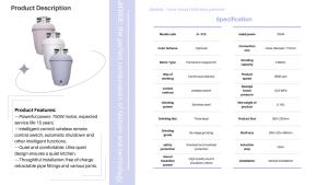 Desintegrador de Resíduos Alimentares Javish JH-300B - Moedor de Aço Inoxidável com Motor DC e Tecnologia Silenciosa 1 HP Garantia de 2 Anos - Product Image 6