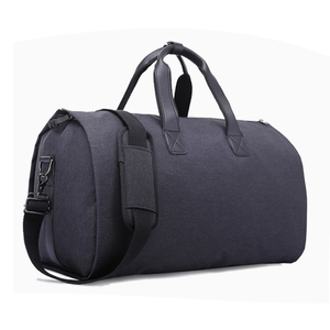 BEARKY New Men Shoulder Strap Sport <strong>Suitcase</strong> <strong>Black</strong> 2 in 1 Foldable Basketball Garment Duffle Bag Custom Logo for Travel - Product Image 3