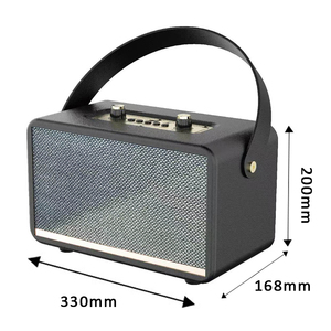 M001 M002 Altoparlante Bluetooth Retrò di Alta Qualità con Subwoofer, Cassa Acustica Wireless Portatile per <span class=keywords><strong>Musica</strong></span> - Product Image 3