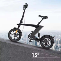 Vélo Électrique Pliant Léger 36V avec Pneus de 14 Pouces, Pratique et Idéal pour Adultes - VTT Électrique