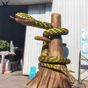 Haichuan Modèles de serpents animatroniques artificiels réalistes de grande taille personnalisés pour la décoration de parc à thème <span class=keywords><strong>Zoo</strong></span> Jungle Forest - Product Image 2