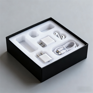 Busa EPE Berdensitas Tinggi Die-Cut, Sisipan Busa Eva dengan Logo Kustom, Baki Geser Anti Guncangan, Kardus, Film Gelembung Udara - Product Image 1