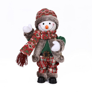 Factory Direct Sale Swing <b>Christmas</b> Santa Toys Xmas Gift <b>Box</b> Package <b>Christmas</b> Santa Electric <b>Christmas</b> Plush Toys - Product Image 6