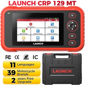 Outil automobile professionnel CRP129 MT pour moto, compatible avec 39 marques de voitures, OBD2 - Product Image 3
