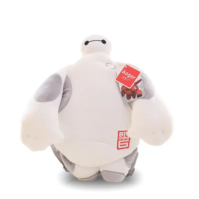 Juguete de peluche Baymax, muñeco de peluche Baymax, muñeco de peluche de hombre gordo blanco, muñecos relacionados con Big Hero 6, Robot blanco grande, Animal de peluche para niños