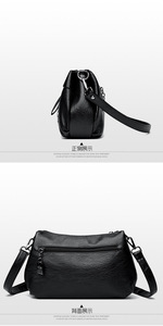 New High Quality Women Messenger Bags for Women PU Leather Crossbody Bags Ladies Designer Shoulder Bags <b>Tote</b> Handbags and Purses - Product Image 5