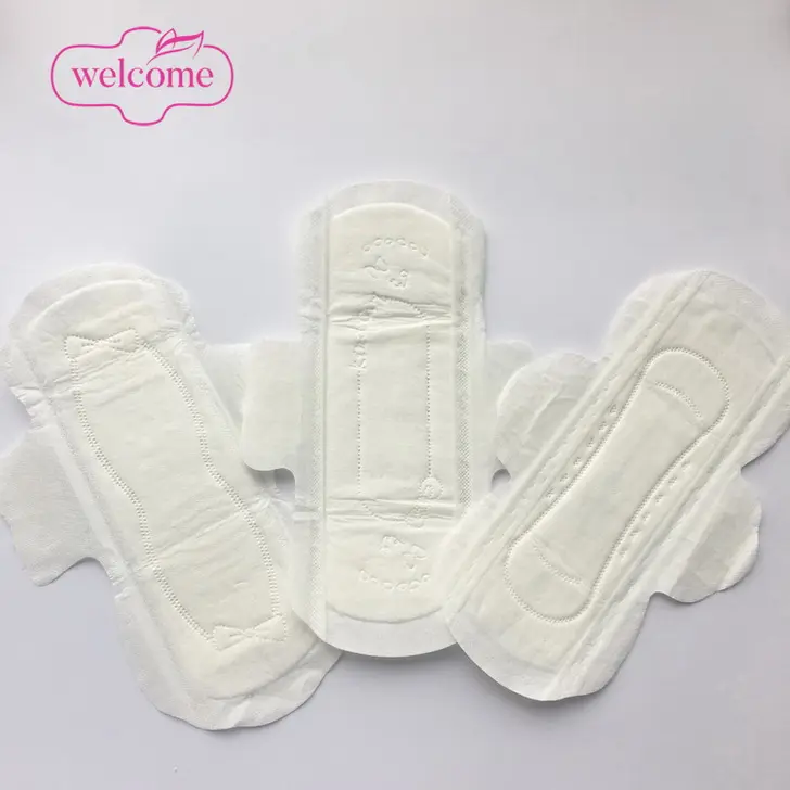 Me Time Brand Moderate Ultra Thin Pad BPA Free Chlorine Free Sanitary Napkins 3D Sanitary Pad for Ladies