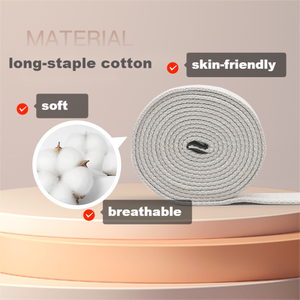 Banda <span class=keywords><strong>de</strong></span> bucle <span class=keywords><strong>de</strong></span> resistencia deportiva <span class=keywords><strong>de</strong></span> algodón Fitness para estirar todas las <span class=keywords><strong>asanas</strong></span> Correa fuerte con hebilla <span class=keywords><strong>de</strong></span> barra deslizante <span class=keywords><strong>de</strong></span> metal - Product Image 4