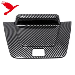 for Honda CR-V CRV 2023 2024 Car Interior Accessories Dashboard Console Cover Decor Trim ABS Carbon Fiber Black 1PC