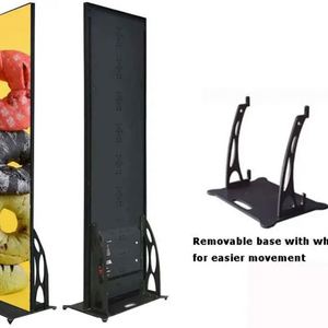 P2โปสเตอร์ LED แบบพกพาความละเอียดสูงในอาคารแผงหน้าจอโปสเตอร์ LED แบบตั้งโต๊ะควบคุมด้วย USB WIFI - Product Image 2