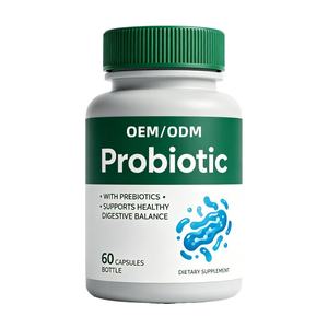 Suplemento Probiótico Multi-Cepa de Alta Potencia OEM/ODM, 200 Mil Millones de UFC, 40 Cepas, Mezcla de Prebióticos y Enzimas - Product Image 1