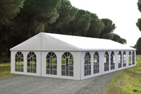 Tente de réception professionnelle de grande taille, nouveau design, chapiteau Atrium pour événements extérieurs, structure en alliage d'aluminium