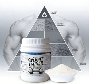 Gainer de Poids pour Compléments Protéinés Riches en Protéines, pour le Développement de la Masse Musculaire, Poudre Protéinée pour Prise de Masse - Product Image 2