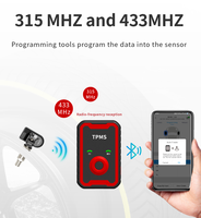 Capteur TPMS universel 2-en-1 haute précision 433 MHz de remplacement OE avec garantie d'un an
