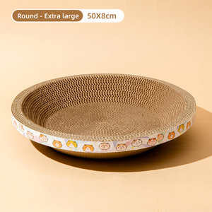 Directe Fabrieksverkoop Kat Scratcher Aanpasbare Golfkarton Krasborden Verschillende Patronen Grotere Kat Krabben Huis - Product Image 4