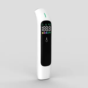 Amostra livre de personalização da tela de led novo design termômetro infravermelho da testa preço por atacado
