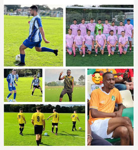 カスタムストライプサッカーユニフォーム速乾スポーツトップシャツ昇華デザインカナダサッカーウェア（カナダサッカーファン向けシャツ） - Product Image 5