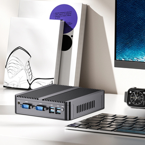 Msecore Smart Low Power Consumption <strong>Fanless</strong> Mini <strong>PC</strong> Intel N150 16GB DDR4 512GB SSD 2HD 2COM 2LAN Mini Computer Mini Desktop - Product Image 3