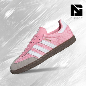 รองเท้าผ้าใบ Adidas OG Big Kid 'Light Pink Cloud White Gum' สำหรับเด็กผู้หญิง แบบผูกเชือก สไตล์ลำลอง เหมาะสำหรับเดิน - Product Image 1