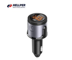 Tự Động Cho <span class=keywords><strong>Bluetooth</strong></span> Xe <span class=keywords><strong>FM</strong></span> <span class=keywords><strong>Transmitter</strong></span> Kép Sạc Pd QC 3.0 Bộ Nhớ Phát Lại Tiếng Ồn Hủy Bỏ MP3 <span class=keywords><strong>1</strong></span>-Năm Đặt Thuốc Lá - Product Image 1