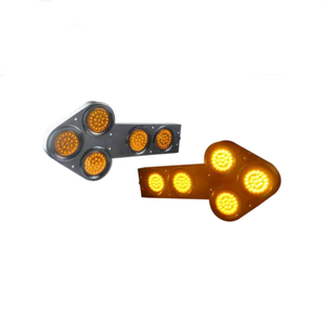 Signes de <span class=keywords><strong>camion</strong></span> magnétiques à commande sans fil 30 W Feux d'avertissement en forme de flèche LED Nouvel état Montés sur véhicule Arrow Board Trail - Product Image 3