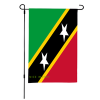 Drapeau de jardin pan-africain, décoration patriotique pour la cour, résistant aux intempéries, imperméable, pour pelouse, jardin, patio, véranda, toutes saisons